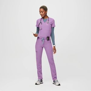 Figs Catalina top lavender Dawn size A